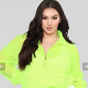 Neon Yellow Jacket